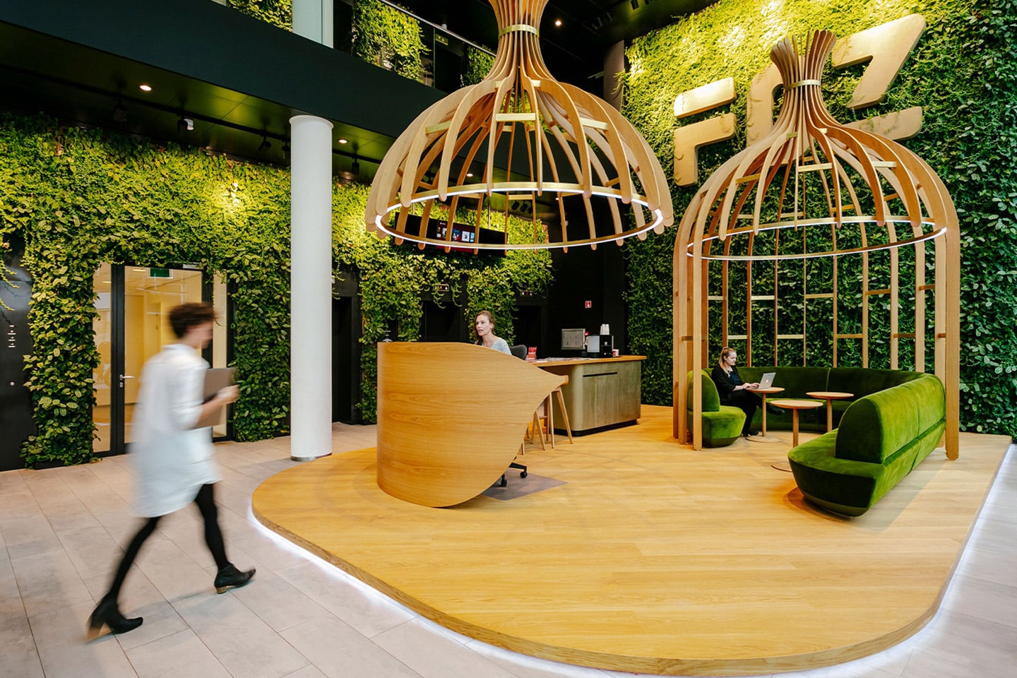 Sempergreen living wall FOX Amsterdam