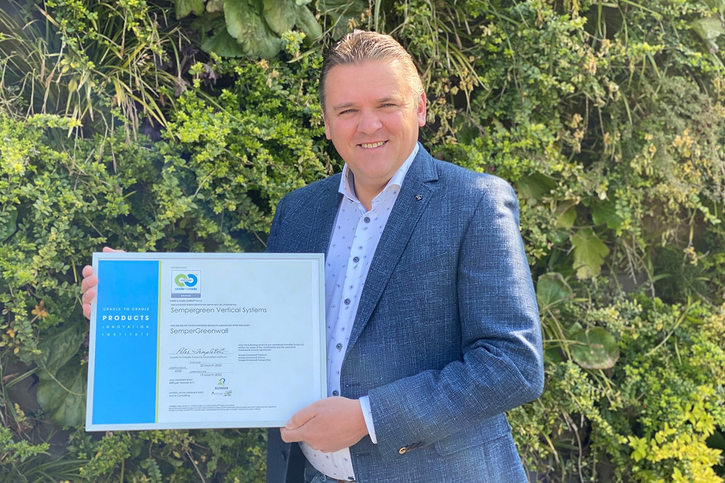 Sempergreen otrzymuje certyfikat Cradle2Cradle
