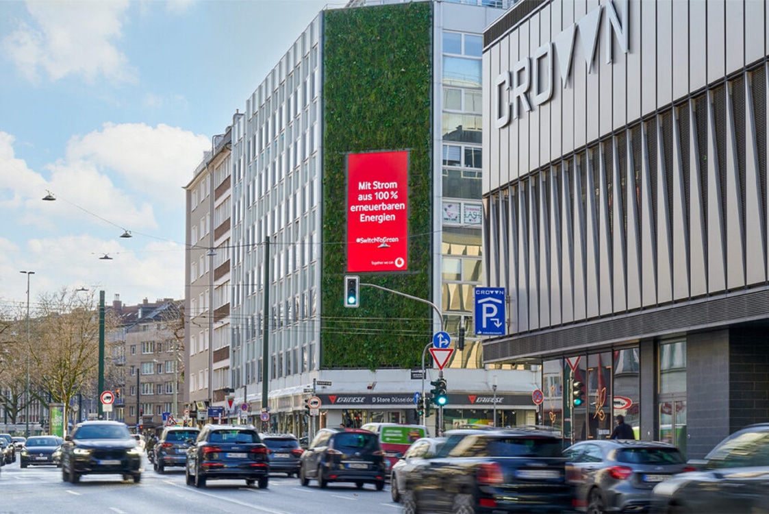 SemperGreenwall Vertical Garden Mega Vision Duesseldorf Germany