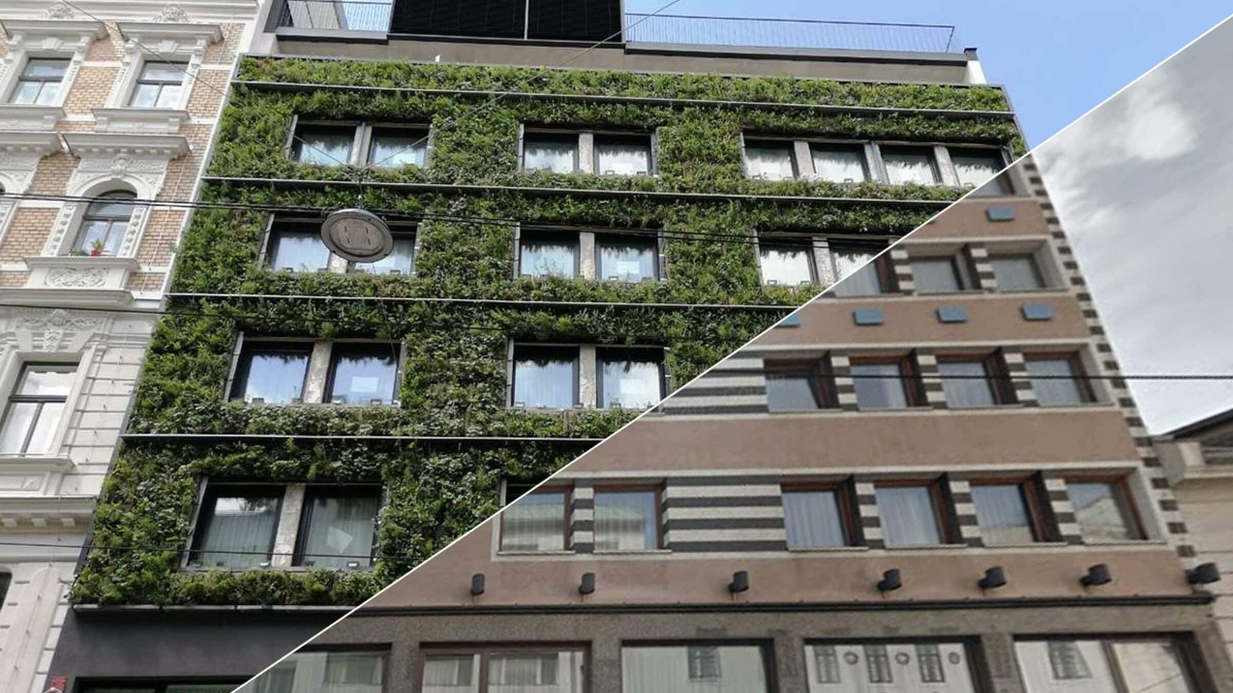 sempergreen – zrównoważona renowacja przed i po